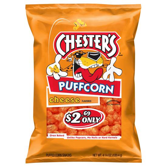 Chester's Puffed Corn Snacks (cheese)