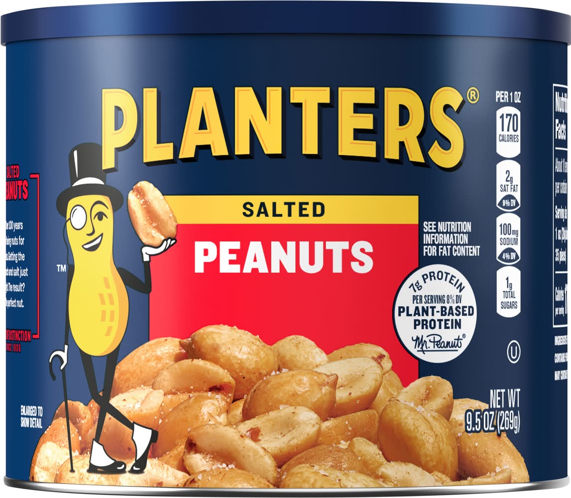 Planters Salted Peanuts (9.5 oz)