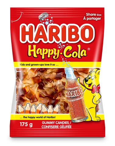 Haribo Happy Cola Gummy Candies (175 g)