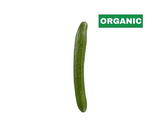 Concombre anglais biologique (Vendu individuellement) - Organic seedless English cucumber (1 unit)