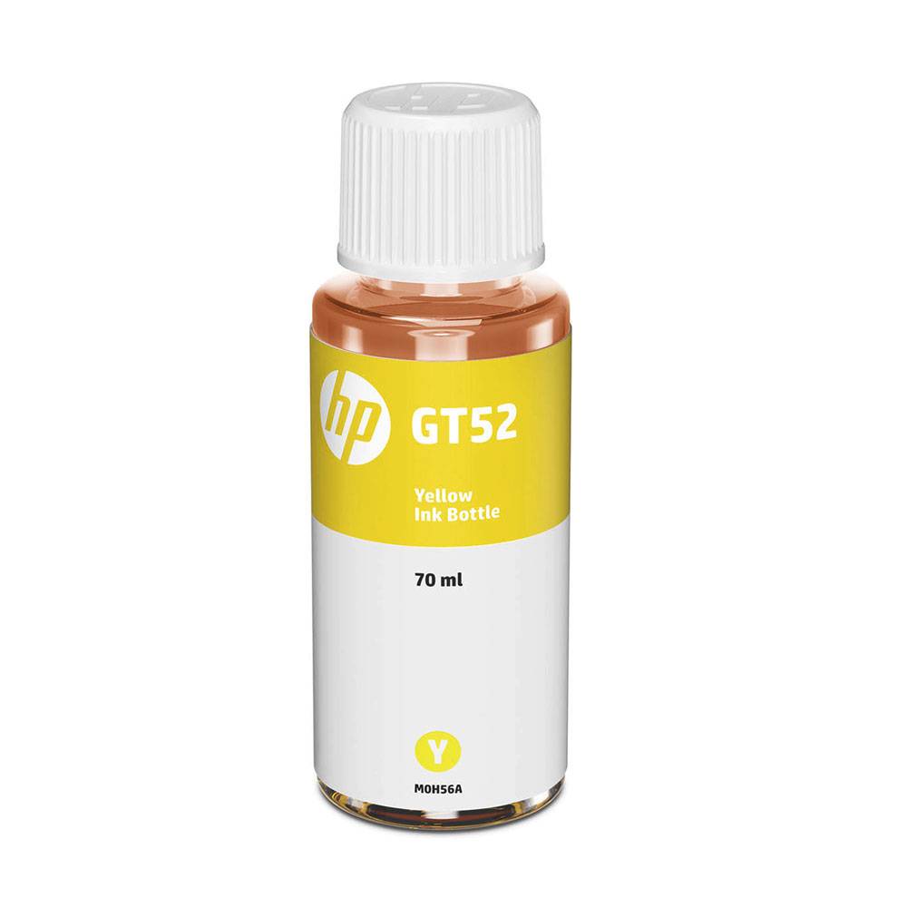 Botella de Tinta Original HP GT52 Amarillo