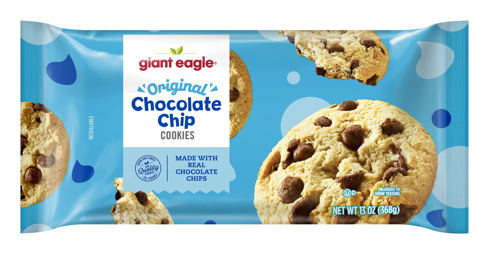 Giant Eagle Original Chocolate Chip Cookies (13 oz)