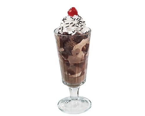 Forbidden Fudge Brownie Sundae