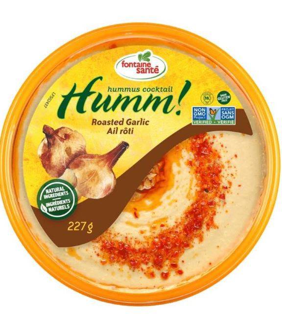 Fontaine Santé Roasted Garlic Cocktail Hummus (227 g)