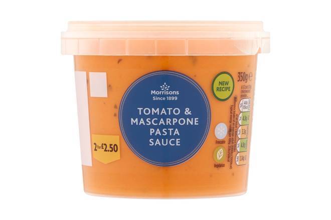 Morrisons Tomato & Mascapone Sauce 350g