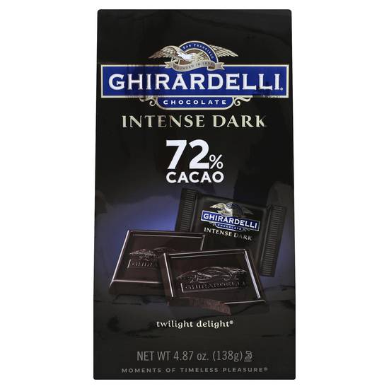 Ghirardelli Twilight Delight 72% Cacao Intense Dark Chocolate