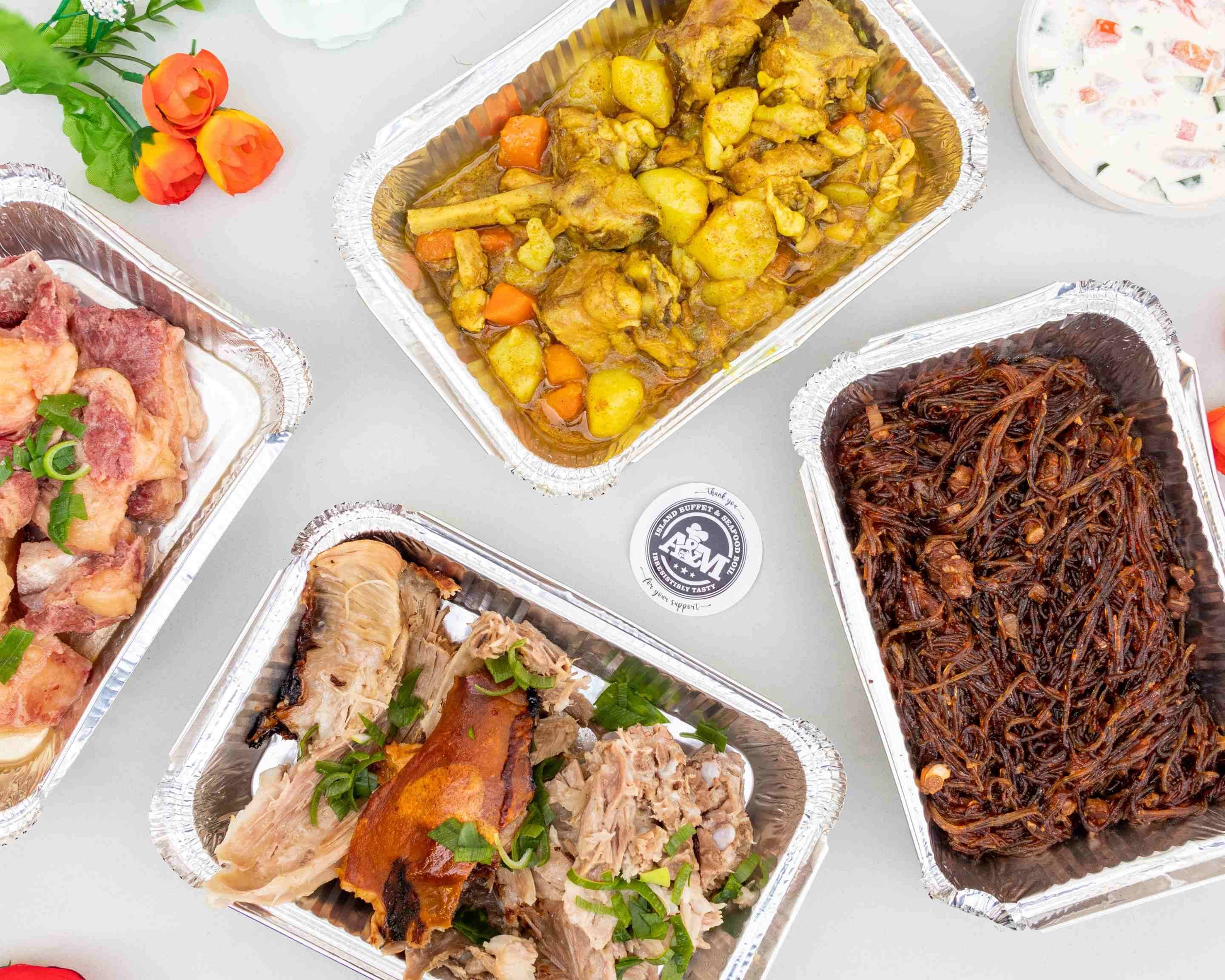 Order A&M Island Buffet and Seafood Boil Menu & Prices Perth