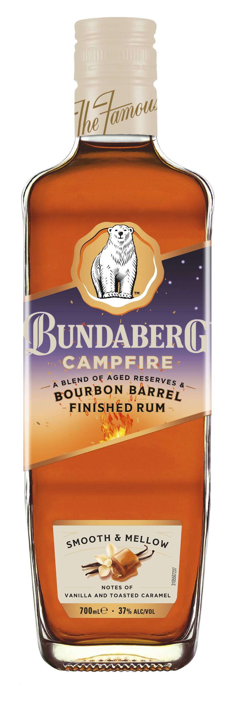 Bundaberg Campfire Bourbon Barrel Rum 700ml ea
