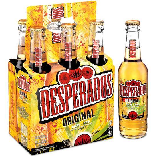 Desperados Bière arômatisée - Téquila - Alc. 5,9% vol. 6x33 cl