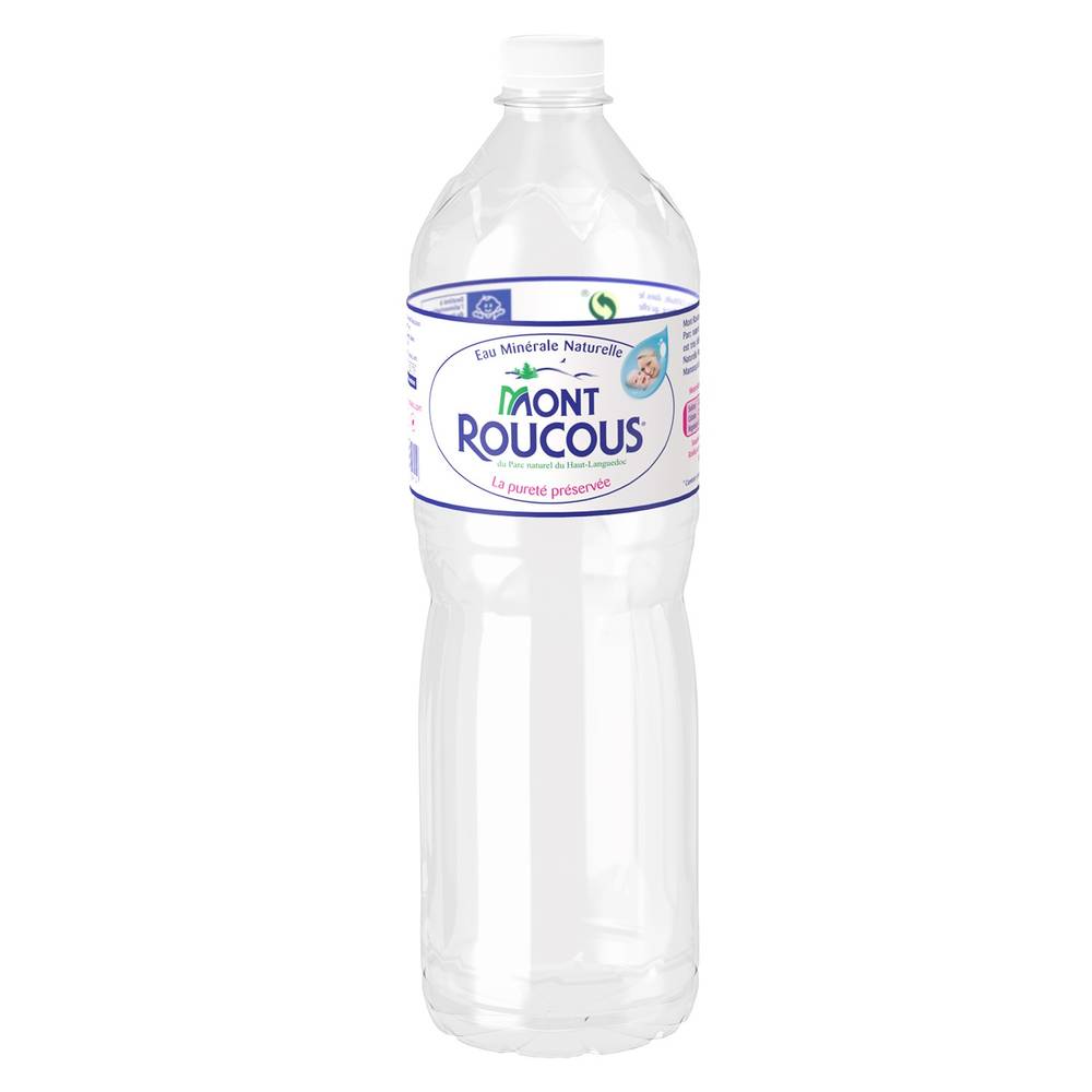 Mont Roucous - Eau minérale naturelle (1 L)