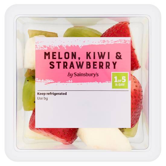 Sainsbury's Melon,  Kiwi & Strawberry 220g