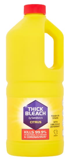 Sainsbury's Citrus Thick Bleach (2L)