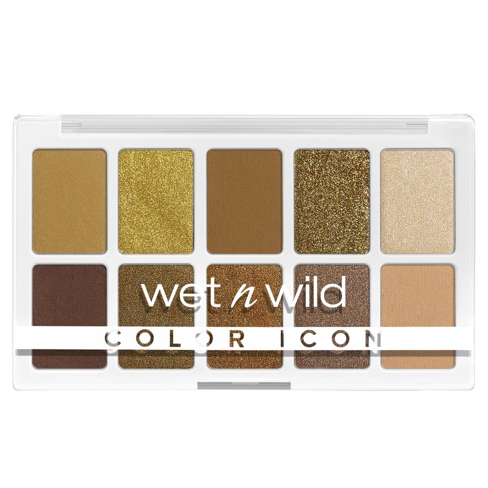 wet n wild Coloricon Eyeshadow 10-pan Palette, 1114075 Call Me Sunshine (0.42 oz)