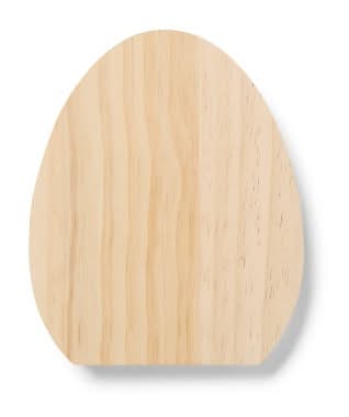 Mondo Llama Easter Craft Egg Wood Base