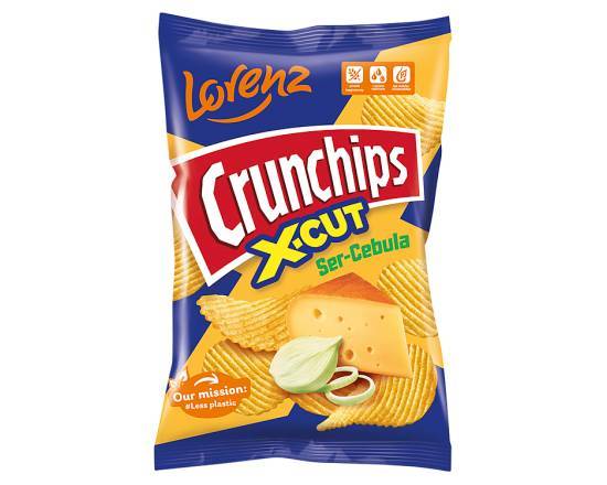 Crunchips X-Cut Ser-Cebula 140 g