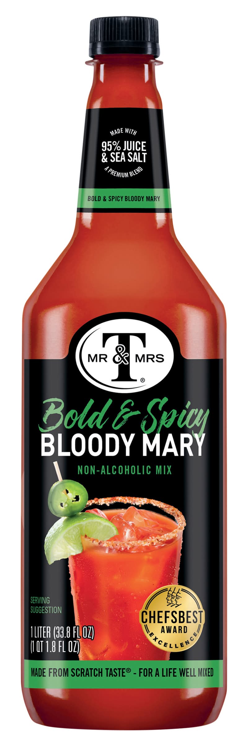 Mr & Mrs T Bold & Spicy Bloody Mary Mix (33.8 fl oz)