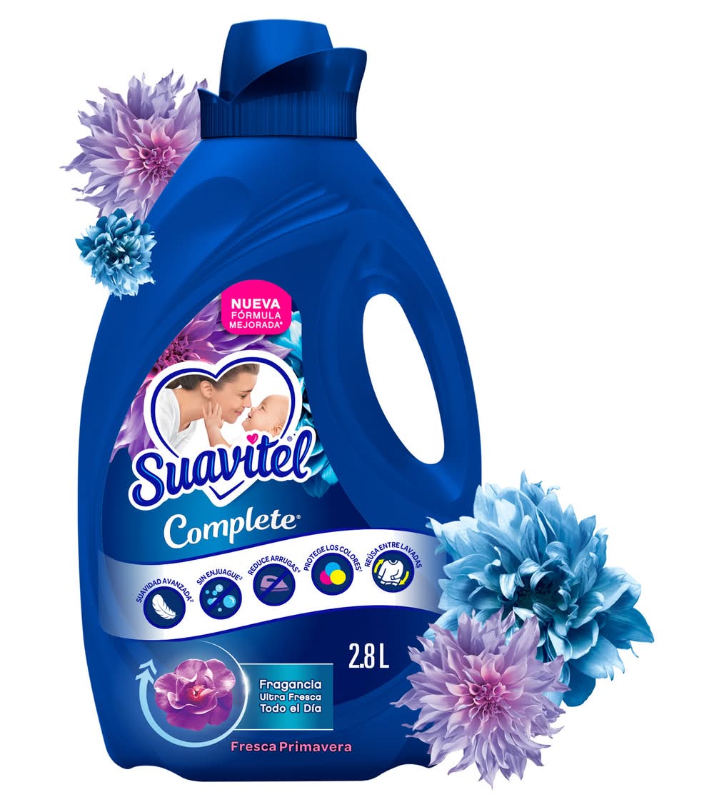 Suavitel · Complete suavizante de ropa, fresca primavera (2,8 L)