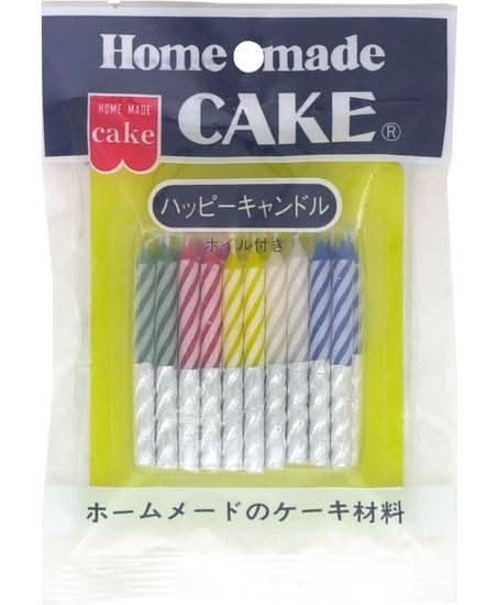 共立食品　ハッピーキャンドル　20本　J-193