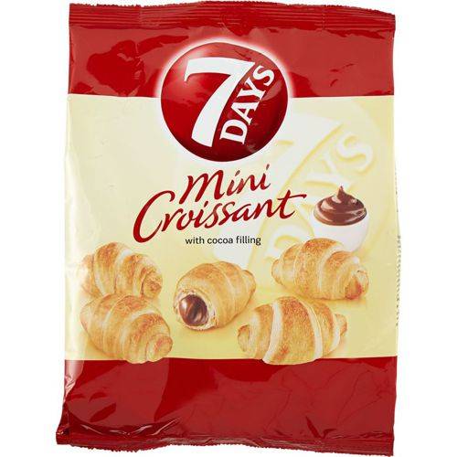 Mini croissants (185g) - mini croissant with cocoa & vanilla filling (185 g)