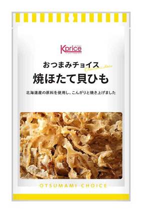 416055：Kprice 焼ほたて貝ひも 43G / Kprice, Yaki Hotate Kaihimo×43G