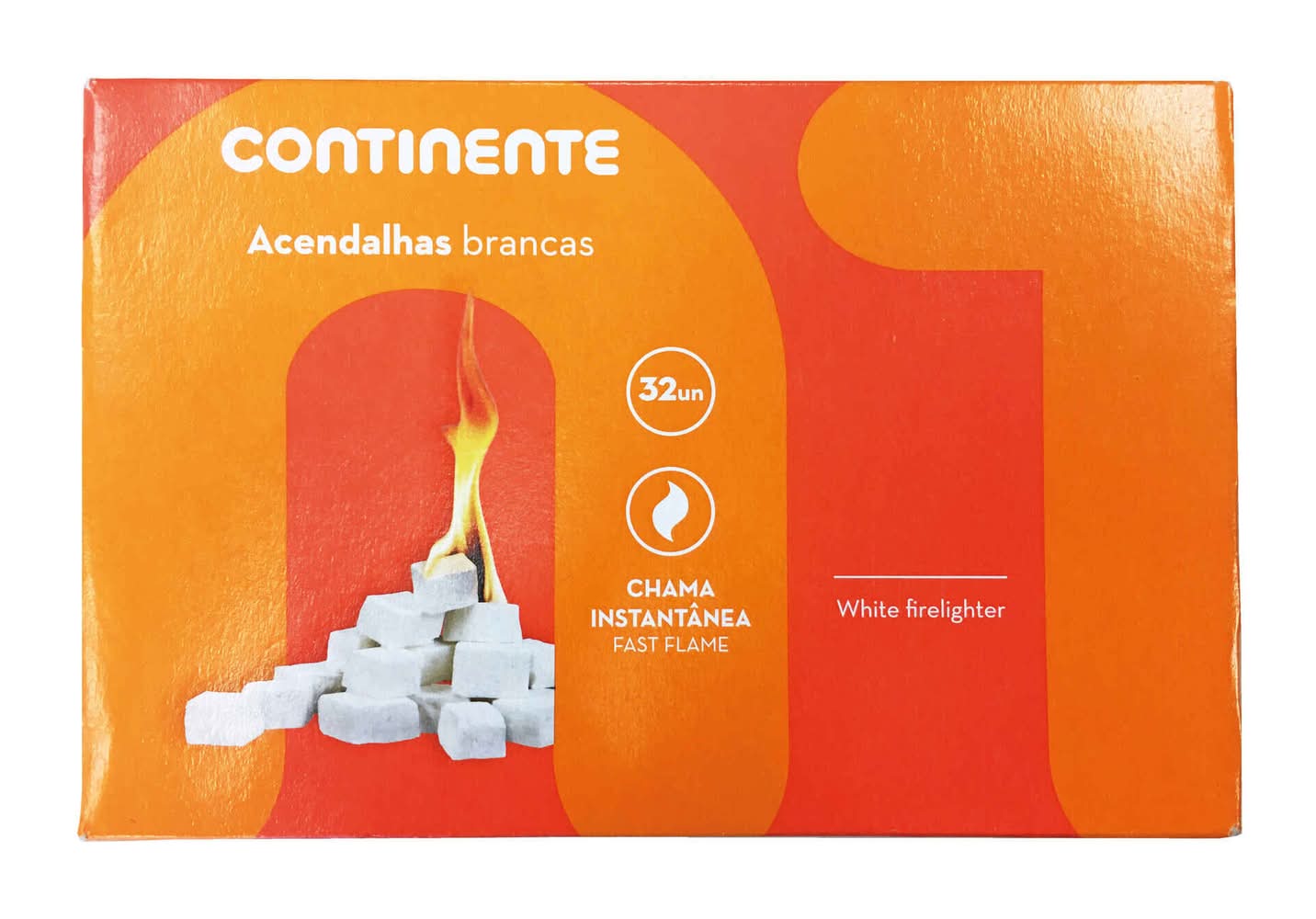 Acendalhas Brancas Continente (emb. 32 un)