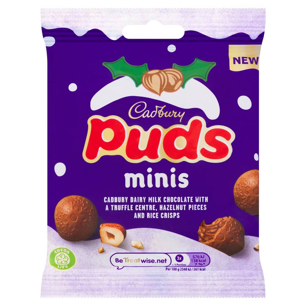 Cadbury Puds Minis 73g