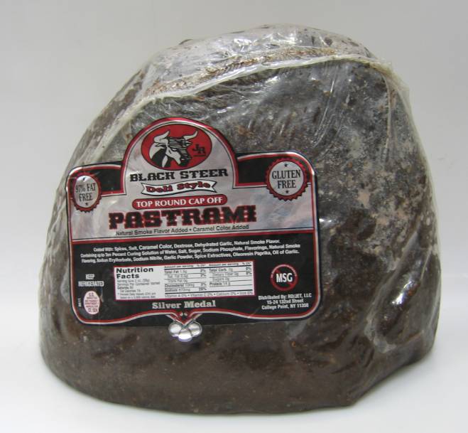 Black Steer - Top Round Pastrami (1 Unit per Case)