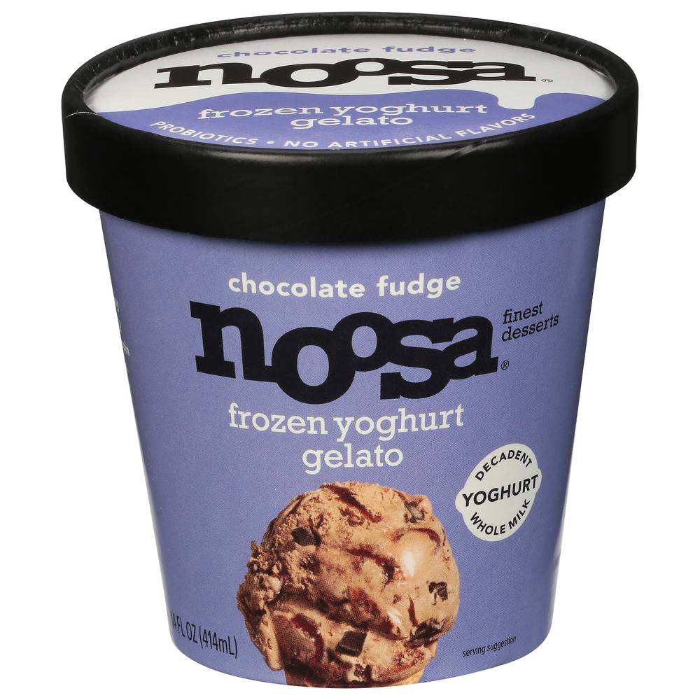 Noosa Chocolate Fudge Frozen Yoghurt Gelato (14 fl oz)