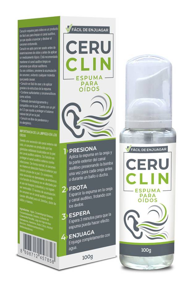 Ceruclin Espuma para oidos (100 g)