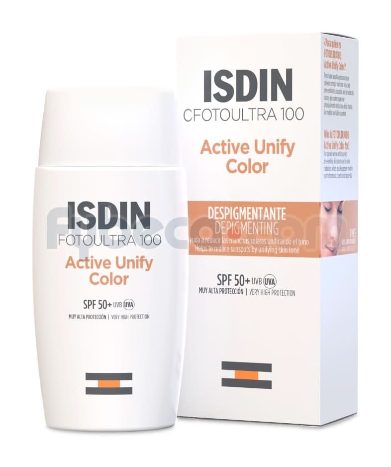Protector Solar Isdin Active Unify Color Spf50 50Ml