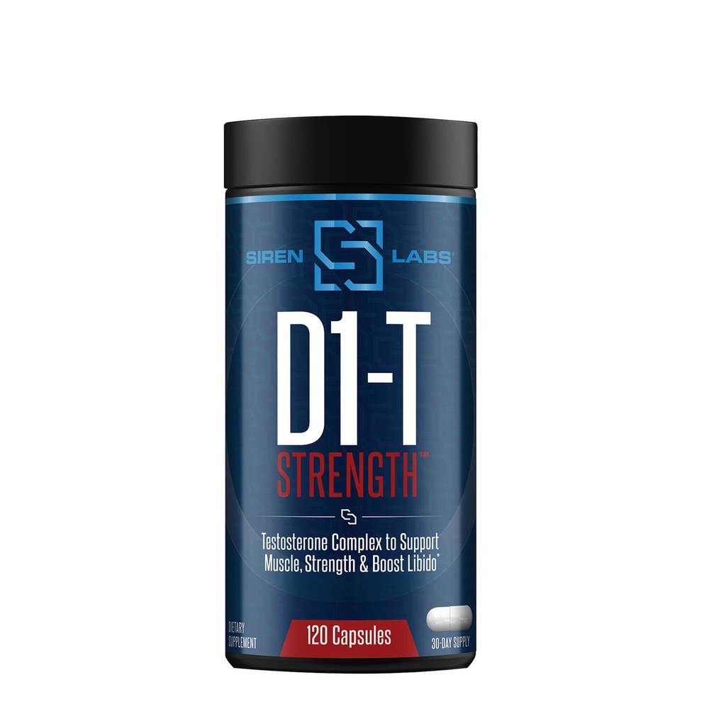 D1-T Strength™ - 120 Capsules (30 Servings)