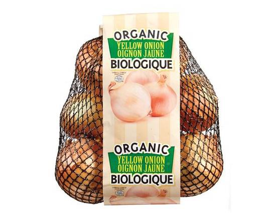 Oignons jaunes biologiques (30 g) - Organic yellow onions (907 g)