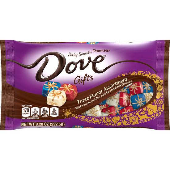 Order Dove Promises Christmas Gifts, Assorted Chocolate - 8.20 oz food online from Rite Aid store, Costa Mesa on bringmethat.com