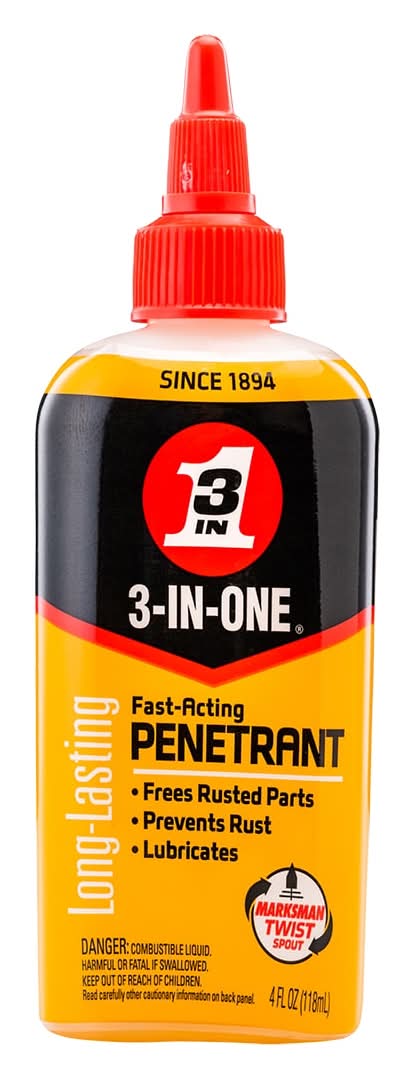 3-IN-ONE Long-Lasting 4 Fluid ounce(s) Fast-acting Penetrant drip oil