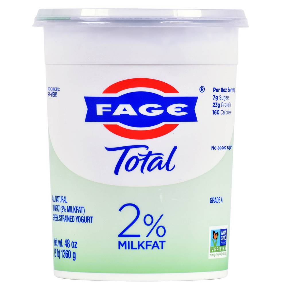 Fage Total 2% Milk Fat Yogurt