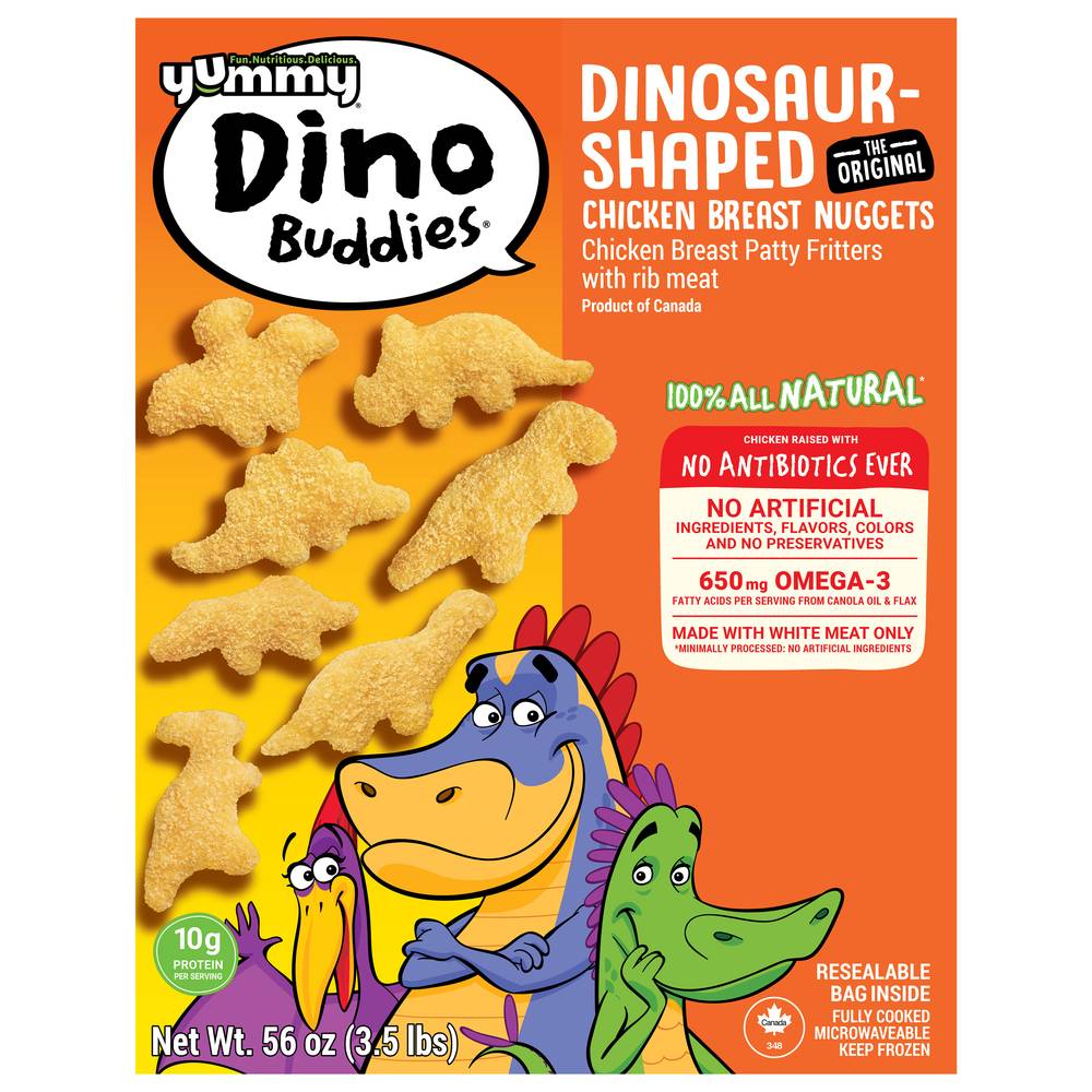 Yummy Dino Buddies Chicken Breast Nuggets