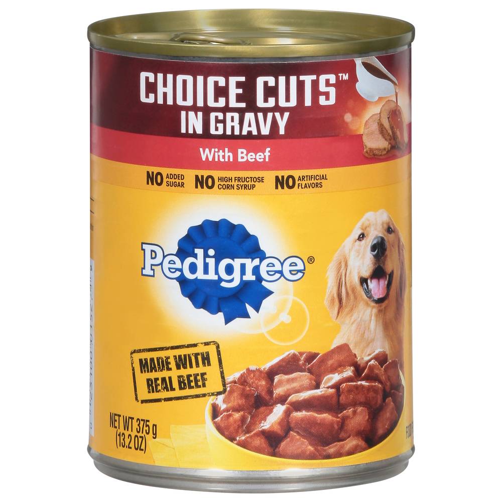 Pedigree Choice Cuts in Gravy Dog Food, Beef (13.2 oz)