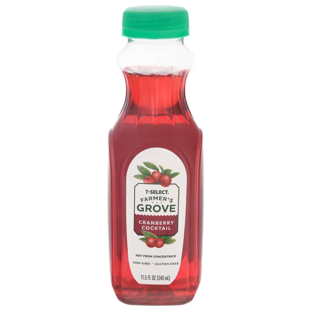 7-Select Farmer's Groove Cocktail, Cranberry (11.5 fl oz)