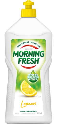 Morning Fresh Dishwashing Liquid, Lemon (900mL)