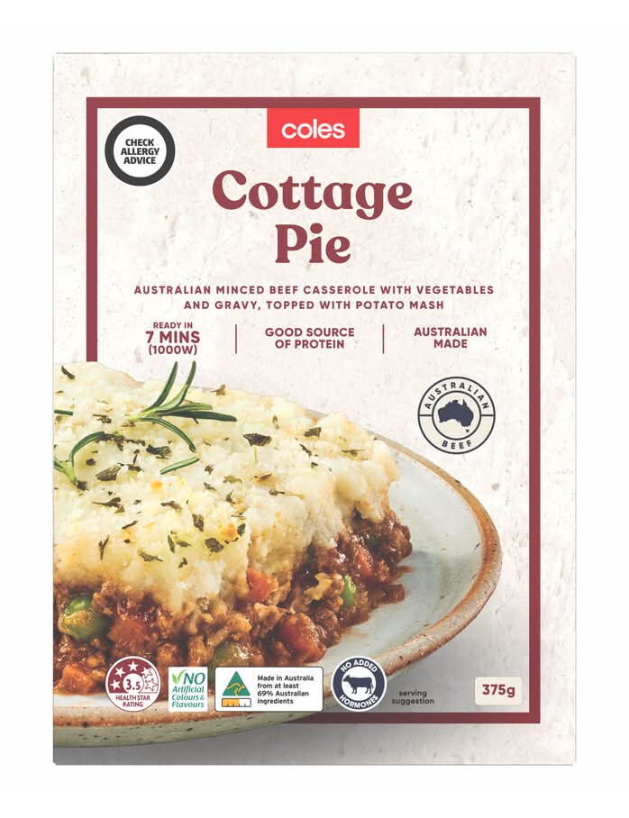 Coles Convenience Meal Shepherds Pie (375g)