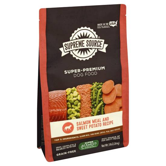 Supreme Source Salmon Meal & Sweet Potato Recipe Dog Food (5 lbs)