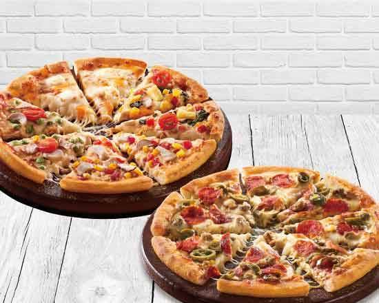 【招牌系列】大披薩, 買 1 送 1 Buy 1 Large Signature Pizza Get 1 Large Pizza for Free