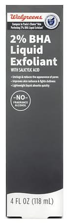 Walgreens 2% Bha Liquid Exfoliant With Salicylic Acid (4 fl oz)