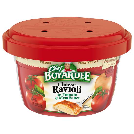 Chef Boyardee Cheese Ravioli in Tomato & Meat Sauce (7.5 oz)