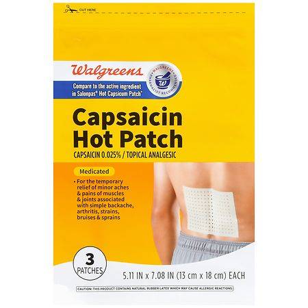 Walgreens Capsaicin Hot Patch (3 ct)