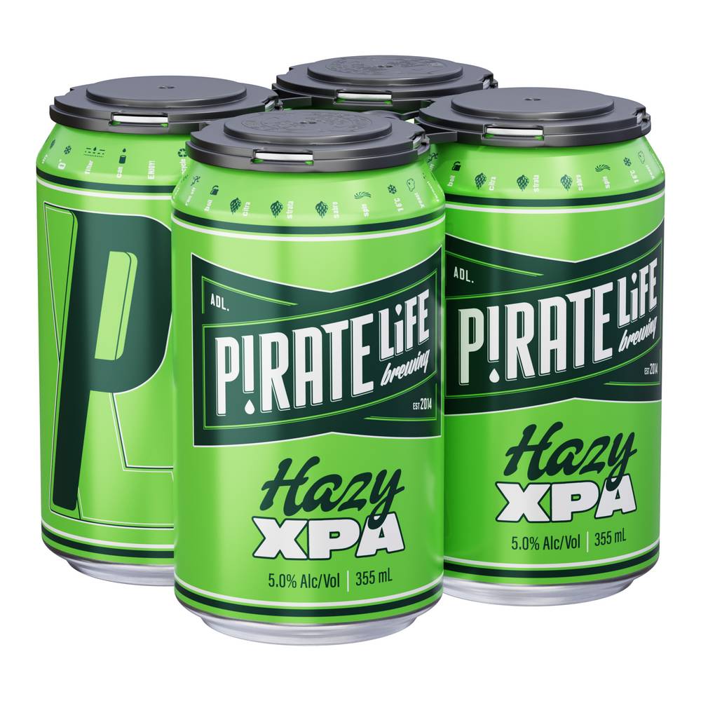 Pirate Life Hazy XPA Can 355mL X 4 pack