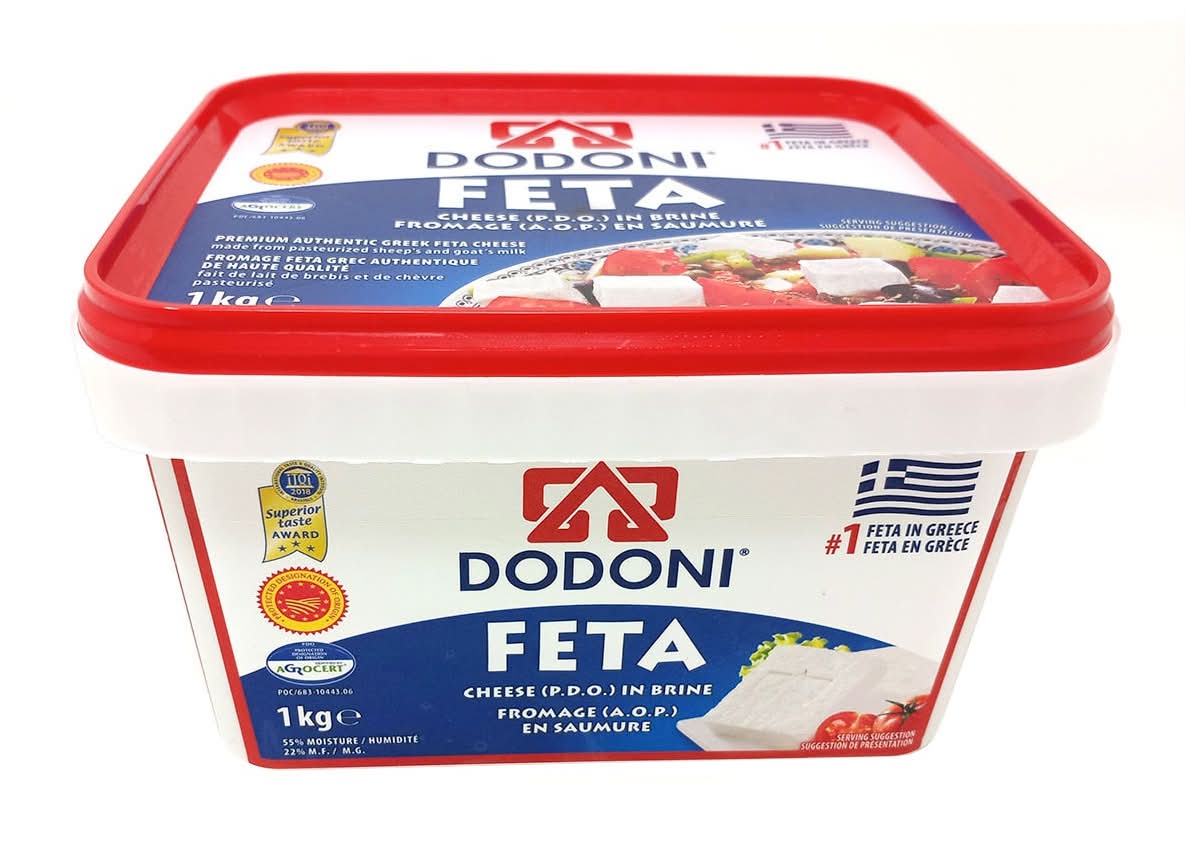 Dodoni Greek Feta 1 Kg / Dodoni Greek Feta 1 Kg