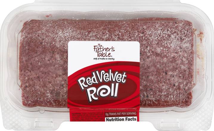 Fathers Table Red Velvet Roll