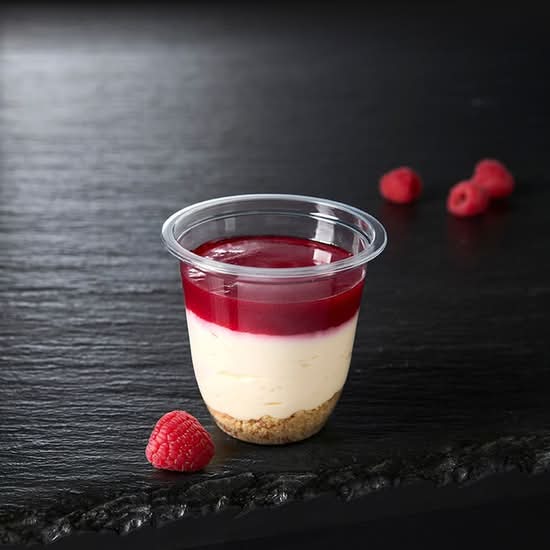 Le cheesecake framboise
