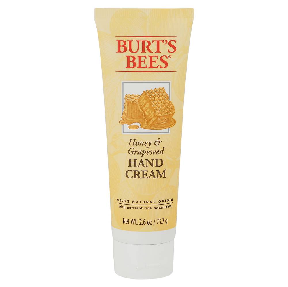 Burt's Bees Honey & Grapeseed Hand Cream (2.6 oz)